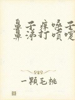 鼻子痒嗓子痒流鼻涕打喷嚏是怎么回事封面