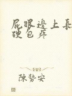 屁眼边上长了个硬包疼