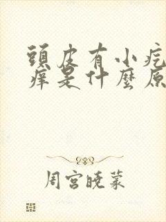 头皮有小疙瘩还痒是什么原因封面