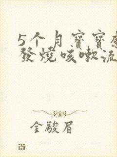 5个月宝宝感冒发烧咳嗽流鼻涕怎么办呢封面