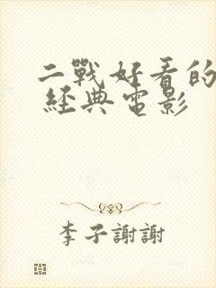 二战好看的电影 经典电影