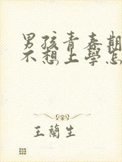 男孩青春期叛逆不想上学怎么办封面