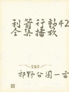 利箭行动42集全集播放