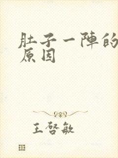 肚子一阵的痛的原因