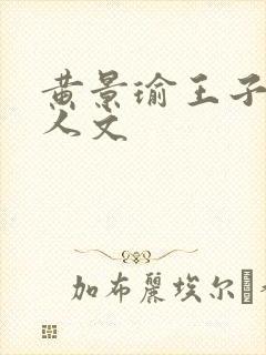 黄景瑜王子奇同人文