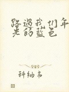 路过我们年少时光的蓝色