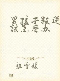 男孩子叛逆厌学该怎么办