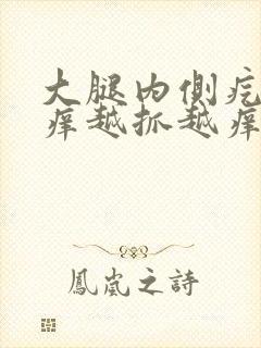 大腿内侧疙瘩痒痒越抓越痒