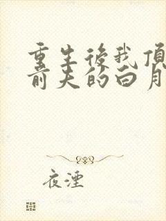 重生后我顶替了前夫的白月光结局