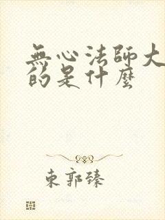 无心法师大概讲的是什么