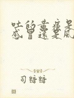 吐的黄痰是风热感冒还是风寒感冒