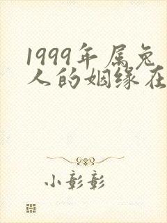 1999年属兔人的姻缘在哪年
