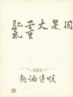 肚子大是因为湿气重