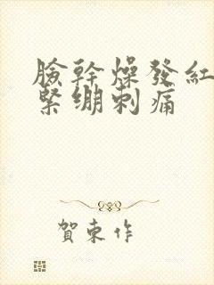 脸干燥发红脱皮紧绷刺痛封面