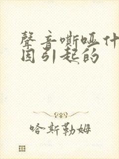 声音嘶哑什么原因引起的