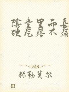 阴囊里面长了个硬疙瘩不痛不痒