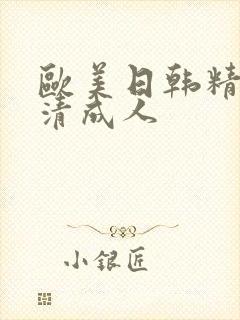 欧美日韩精品高清成人封面