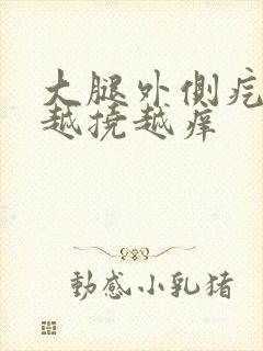 大腿外侧疙瘩痒越挠越痒