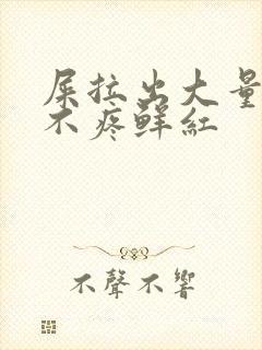 屎拉出大量血了不疼鲜红封面