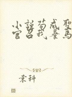 小说苟成圣人仙官召我养马全本阅读封面