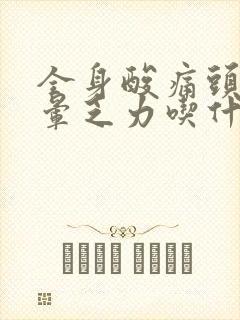 全身酸痛头疼头晕乏力吃什么药