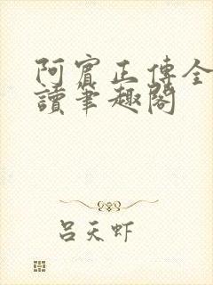 阿宾正传全文阅读笔趣阁