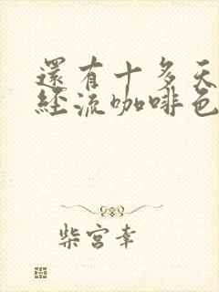 还有十多天来月经流咖啡色血