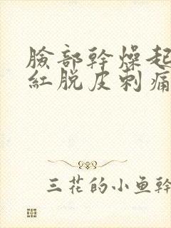 脸部干燥起痘发红脱皮刺痛