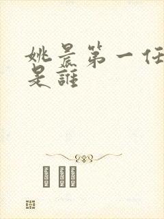 姚晨第一任丈夫是谁