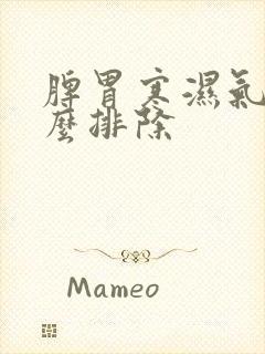 脾胃寒湿气重怎么排除