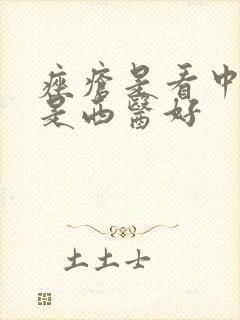 痤疮是看中医还是西医好