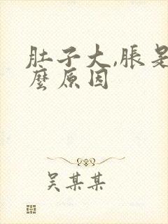 肚子大,胀是什么原因