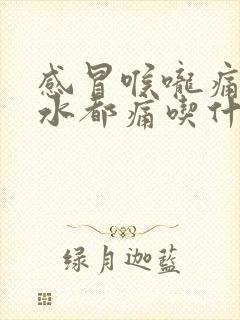 感冒喉咙痛咽口水都痛吃什么药