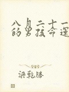 八月二十一出生的男孩命运