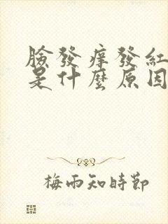 脸发痒发红脱皮是什么原因