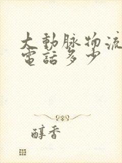 大动脉物流公司电话多少