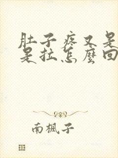 肚子疼又是吐又是拉怎么回事