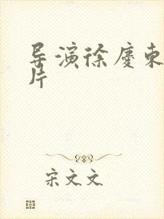 导演徐庆东的照片