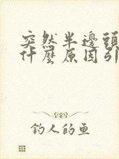 突然半边头痛是什么原因引起的