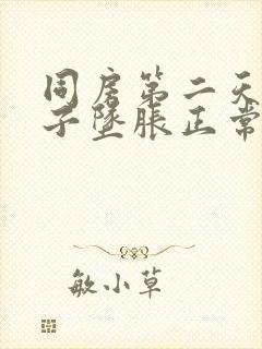 同房第二天小肚子坠胀正常吗