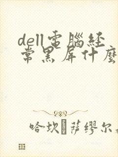 dell电脑经常黑屏什么原因