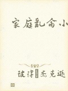 家庭乱仑小说