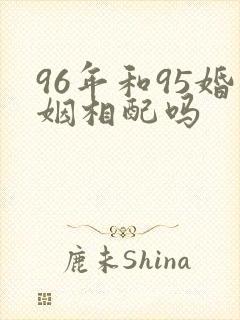96年和95婚姻相配吗