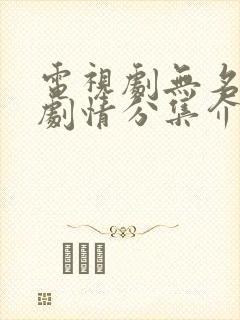 电视剧无名卫士剧情分集介绍封面