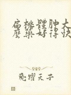 扁桃体肿大吃什么药好得快一点