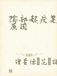 阴部起疣是什么原因封面