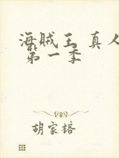 海贼王 真人版 第一季