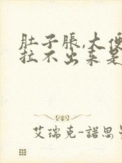 肚子胀,大便又拉不出来是什么原因