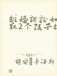 离婚诉讼如何争取2个孩子抚养权