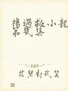 杨过救小龙女是第几集